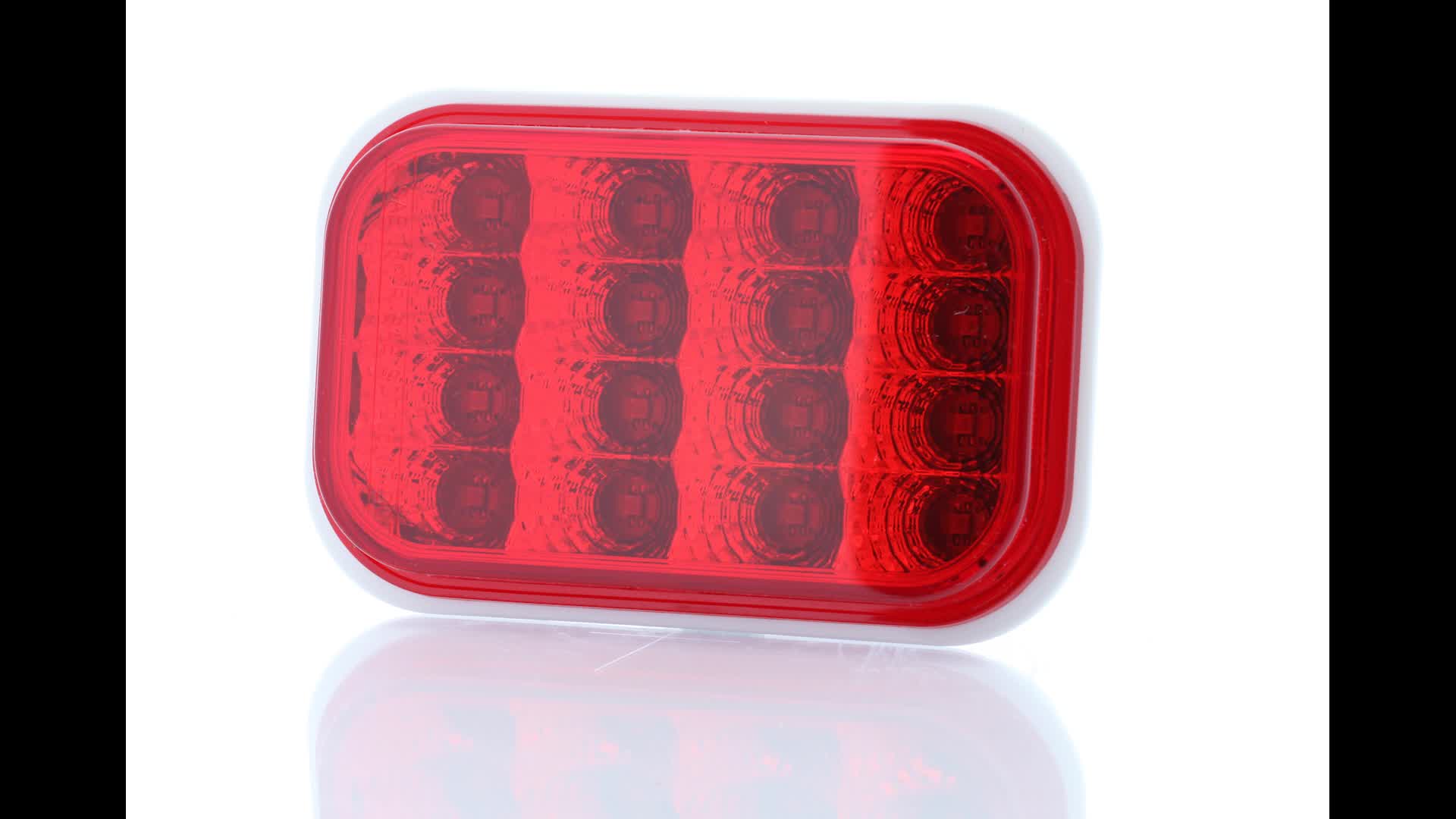 Amazon.com: Optronics STL35RBP Red Lens Miro-Flex Rectangular LED